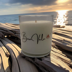 Clear Glass Jar Candle 8oz