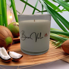 Clear Glass Jar Candle 8oz