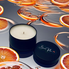 Black Metal Candles 4oz