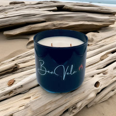 Luxury Candle Glass Black Tumbler Jar 16oz